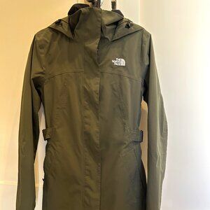 The North Face Parka - Olive Green (Size S/P)